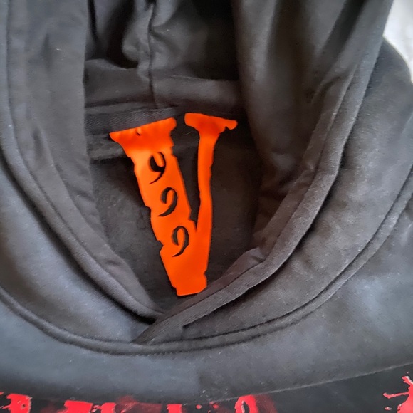 Juice Wrld XO Vlone Joker Hoodie - Picture 13 of 16